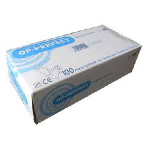 دستکش لاتکس OP- بدون پودر