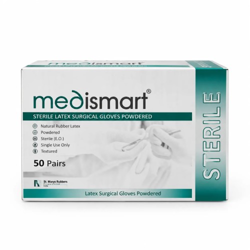 دستکش جراحی بدون پودر مدی اسمارت- medi smart