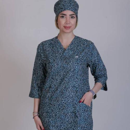 اسکراب طرح دار کد W-330